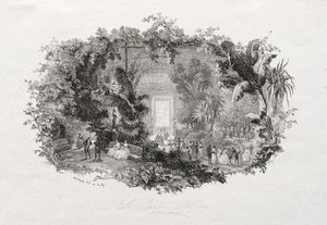 A télikert, 1842-1843. alkotó: Charles Francois Daubigny