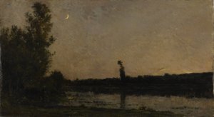 Alkonyat alkotó: Charles Francois Daubigny