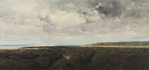 Villerville a Le Ratier-ből látható alkotó: Charles Francois Daubigny