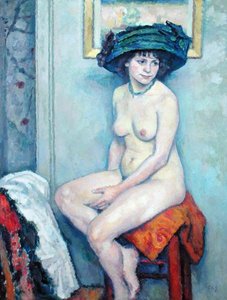 Akt, 1910 körül (olaj, vászon)