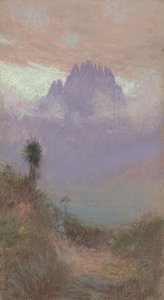 Ohne Titel (Berglandschaft) von Charles Franklin  Reaugh