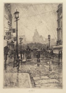 Esős nap, Broadway alkotó: Charles Frederick William Mielatz