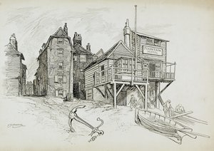 The Fountain Hotel, Deal, Kent, 1892-1933 alkotó: Charles George Harper