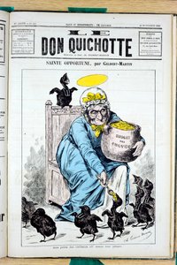 „A Don Quijote” címlapja, 440. szám, Szatirikus és Színek