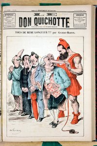 „A Don Quijote” borítója, 592. szám, Satiric en Colors