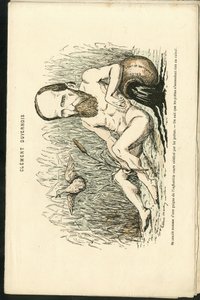 Illusztráció: Charles Gilbert-Martin (1839-1905) a „Kortárs grimaszok” c. alkotó: Charles Gilbert Martin
