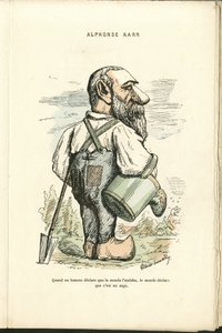 Illusztráció: Charles Gilbert-Martin (1839-1905) a „Kortárs grimaszok” c. alkotó: Charles Gilbert Martin