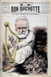 Az Öreg Orfeusz: rajzfilm Victor Hugóról és Oroszországról - Gilbert-Martin (Gilbert Martin) a „Don Quijote” című filmben, 1882.06.23.
