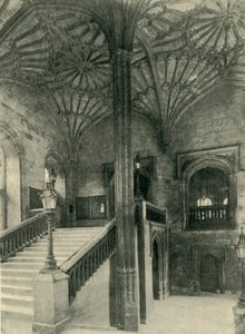 „Legelőoszlop és tető a Christchurch Hallon kívül”, 1902. alkotó: Charles Gillman and Co