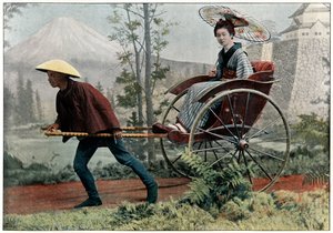 Riksa, Japán kocsija, 1890