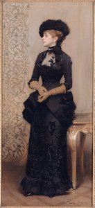 Francia: Femme aux gants, La Parisienne néven ismert.