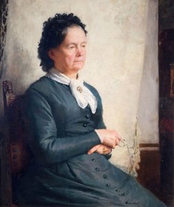A művész anyjának portréja, 1885.