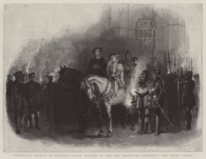 A Hampton Court történelmi vonatkozásai, VI. Edward és Somerset protektor, Az éjszakai riasztás alkotó: Charles Green