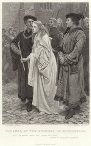 Gloucester hercegnő vezeklése, VI. Henrik, 2. rész, 2. felvonás, 4. jelenet alkotó: Charles Green