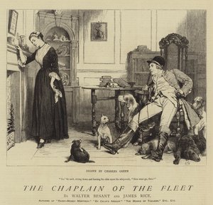 A flotta káplánja alkotó: Charles Green