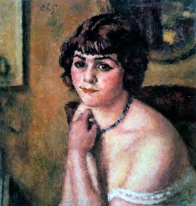 "Fiatal lány feje", 1909