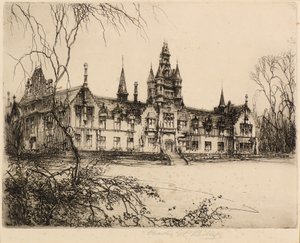Morgan Academy (rézkarc)