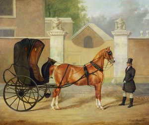 Úri kocsik: 1820-30 körüli kabrió.