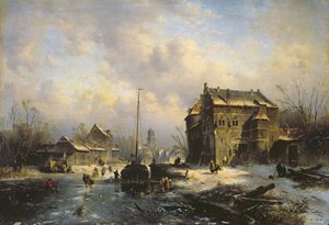Téli jelenet, 1851