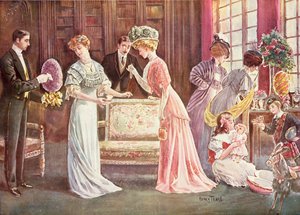 Húsvéti tojások a városban, 1908