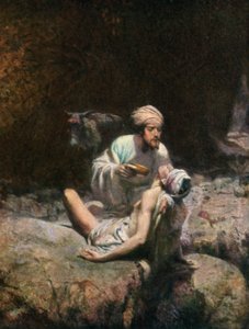Az irgalmas szamaritánus alkotó: Charles Herbert Moore