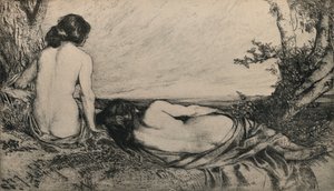 "Nimfák a tenger mellett", 1905