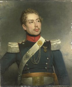 Christian Edouard Fraser (1812-79), az 5. dragonyosezred második hadnagya