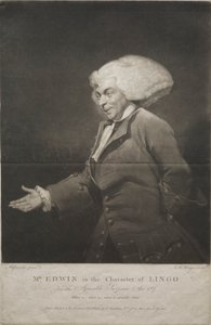 Mr. Edwin a Lingo karakterében alkotó: Charles Howard Hodges