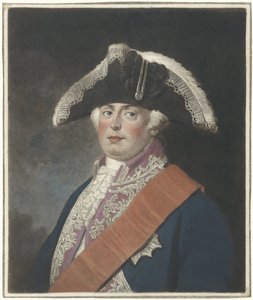 Frigyes Vilmos porosz király portréja alkotó: Charles Howard Hodges