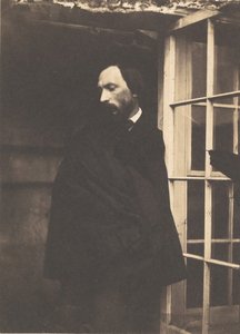 [Auguste Vacquerie at Marine Terrace], 1855. Alkotók: Charles Hugo, Auguste Vacquerie. alkotó: Charles Hugo, Auguste Vacquerie
