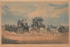 Edzés: The Brighton Day Mails, áthaladva a Hookwood Common felett alkotó: Charles Hunt