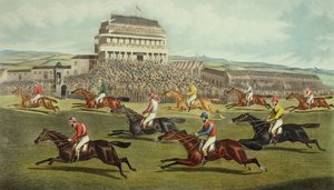 A Liverpool Grand National Steeplechase – Coming In, 1872-ben jelent meg