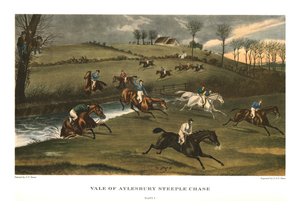 „Vale of Aylesbury Steeple Chase”, 2. tábla, c1836, c1955