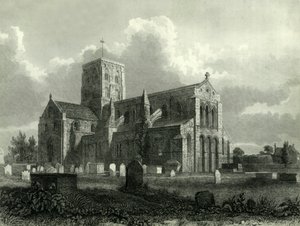New Shoreham Church, 1835. alkotó: Charles J. Smith