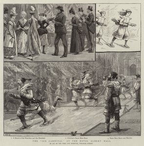 Jégkarnevál a Royal Albert Hallban alkotó: Charles J. Staniland
