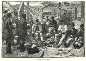 A Folyóparton alkotó: after Charles J. Staniland