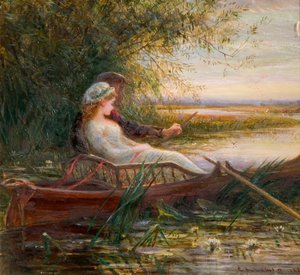 Két figura egy csónakban, 1881.