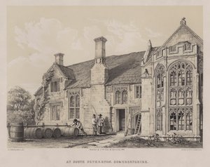 South Pethertonban, Somersetshire-ben (színes litó) alkotó: Charles James Richardson