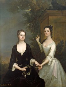 Lady Henrietta és Lady Elizabeth Finch, 1732 körül (olaj, vászon)