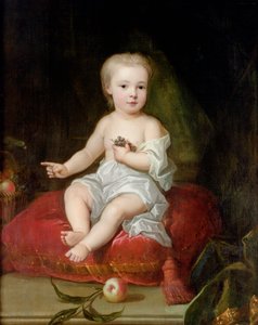 Holles St. John (1710-38), Henrik legfiatalabb fia, Szent János 1. vikomt gyermekkori portréja, 1711 körül