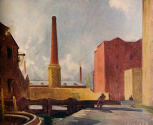Lock Gates, Blackburn, 1928 1931 alkotó: Charles John Holmes