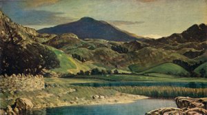 Watendlath Tarn, Keswick közelében, 1919 1931 alkotó: Charles John Holmes