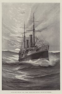 A nap zárásaként a HMS Talbot hazahozza a néhai Lord Herschell testét alkotó: Charles John de Lacy
