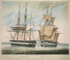 Őfelsége Fury és Hecla felfedezőhajói alkotó: Charles Joseph Hullmandel