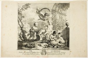 Tavasz, egy lemez a The Four Seasons-ból alkotó: Charles Joseph Natoire