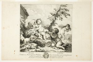 Nyári, második lemez a Négy évszakból alkotó: Charles Joseph Natoire