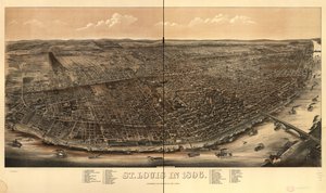 St. Louis 1896-ban alkotó: Charles Juehne
