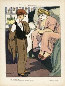 Illusztráció Chas-Laborde-ról (1886-1941) a Le Lire-ben, 2012.11.30. - Desillusion - Prostitúció