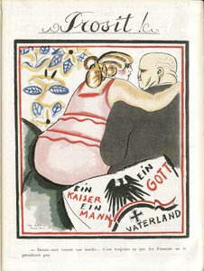 Illusztráció Chas-Laborde-ról (1886-1941) a Le Rire-ben