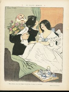 Illusztráció Chas-Laborde-ról (1886-1941) a Le Rire-ben